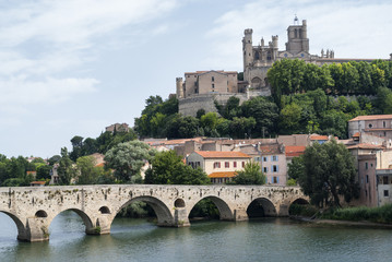 Fototapeta premium Beziers (Languedoc-Roussillon, France)