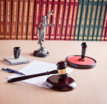 Court Judge's gavel