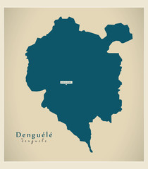 Modern Map - Denguele CI
