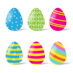 Easter eggs design.
