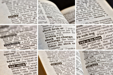 Obraz premium Business Finance Words Set (7 of 9)