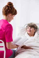 Fototapeta premium Resident of rest home