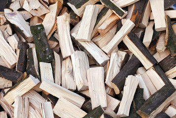 Firewood background 