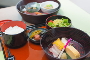 日本食　朝食