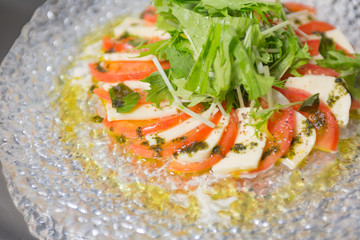 レストランのビュッフェ