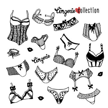 Underwear Sketch Images – Browse 20 Stock Photos, Vectors, and Video