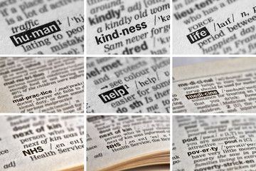 Obraz premium Health Medicine Words Set (2 of 9)