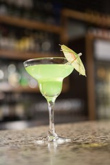 View of a cocktail