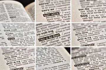 Obraz premium Health Medicine Words Set (3 of 9)