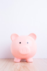 pink piggy bank