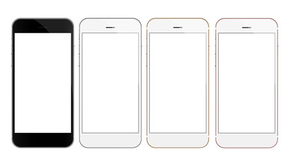 mock up phone vector design