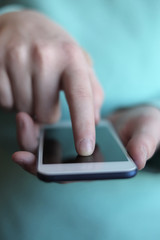 Using Smart Phone to Communicate Text