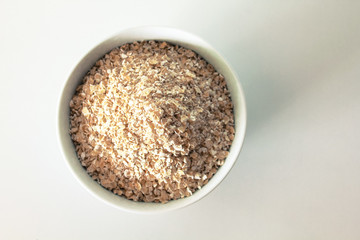 Bowl full of oats