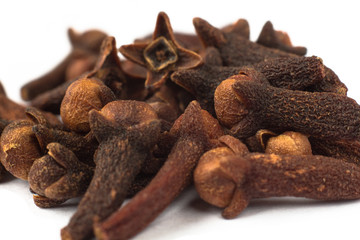 clove macro Syzygium aromaticum
