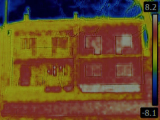 Semi Detached House Infrared