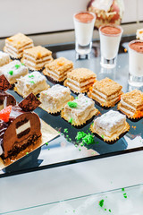 pastries on the brunch table
