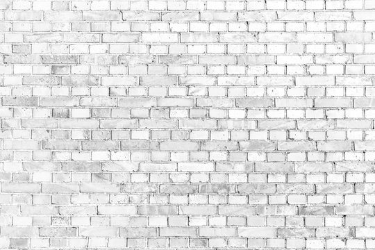 Wei&szlig;e Ziegelmauer