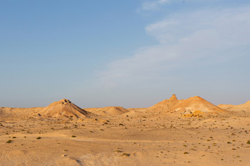 Fototapeta na wymiar Western Sahara Landscape