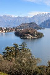 Isola Comacina da Sala Comacina - lago di Como