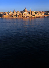 HARBOUR SKYLINE,VALLETTA,MALTA