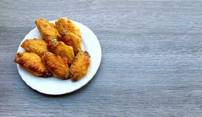 Grilled chicken wings