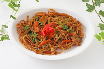 おいしそうな焼きそば