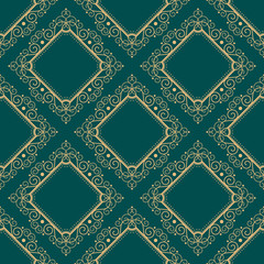 Ornamental retro pattern