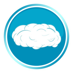 Icon with a cloudlet