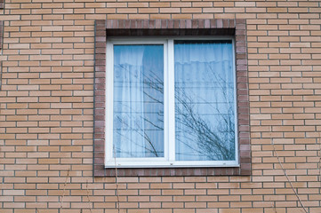 window brick house