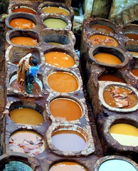 Moroccan tannery