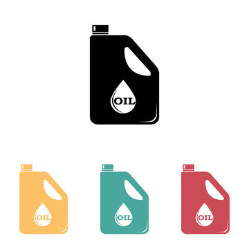 oil  canister icon