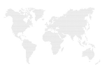 Fototapeta na wymiar Abstract illustration of world map