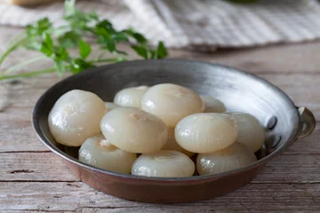 Foto op Plexiglas Cipolle Borettane Traditional Italian Onions © CorinaDanielaObertas