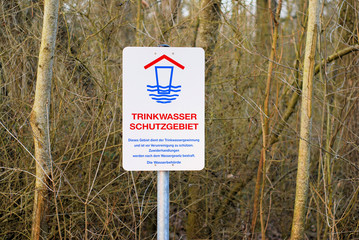 Trinkwasserschutzgebiet