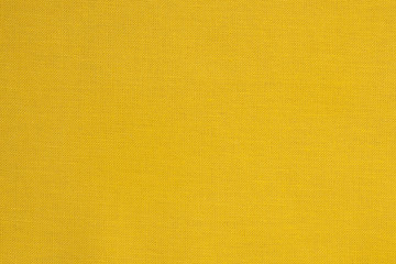 Close-up of a yellow fabric textile texture - obrazy, fototapety, plakaty