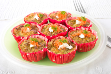 Gemüse- Muffins