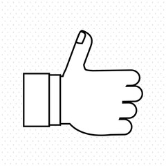 thumbs up icon design 