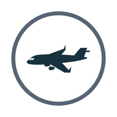 Military plane icon
