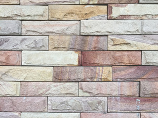 Geometric background, stone wall