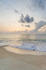 Fototapeta premium Sea sunrise in Koh Samui island
