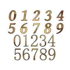 数字　ナンバー