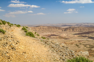 Negev desert in the early spring, Israel