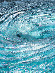 Real water twirl