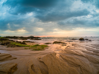 Fototapeta na wymiar Sunset on Khao Lak beach