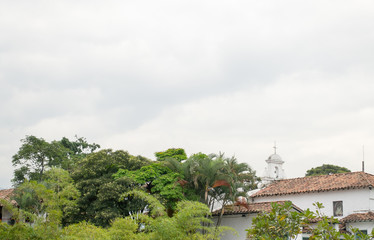 Rural panorama in Latin America - Colombia
