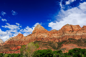 Zion National Park in Utah, USA.