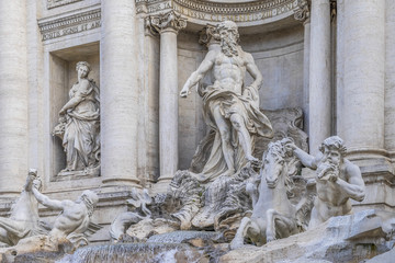 Trevi Fountain in the Morning