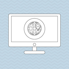 Shopping online design 