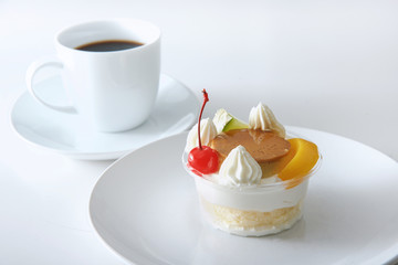 プリンアラモード