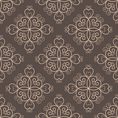 Ornamental retro pattern